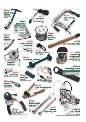 Korjaus & työkalut - MGB 1962-1980 - MG varaosat - Special tools