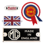 Boeken & persoonlijke accessoires - MGA 1955-1962 - MG - reserveonderdelen - Stickers & emaille borden