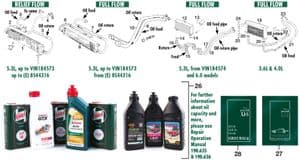 Circuit d'huile 6 cyl - Jaguar XJS - Jaguar-Daimler pièces détachées - Oil cooler & oils