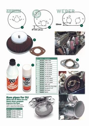 luchtfilters - British Parts, Tools & Accessories - British Parts, Tools & Accessories reserveonderdelen - Air filters & gaskets 2
