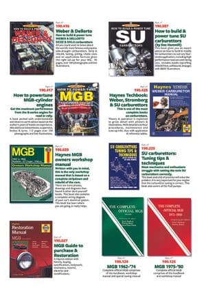 Kirjallisuus - MGB 1962-1980 - MG varaosat - Manuals