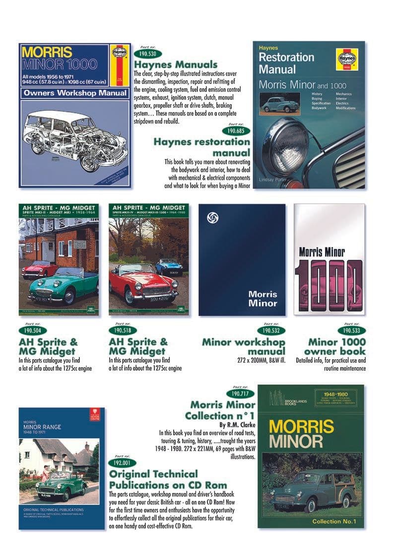 Books & handbooks - Instrukcje obsługi - Książki & akcesoria kierowcy - MGTD-TF 1949-1955 - Books & handbooks - 1