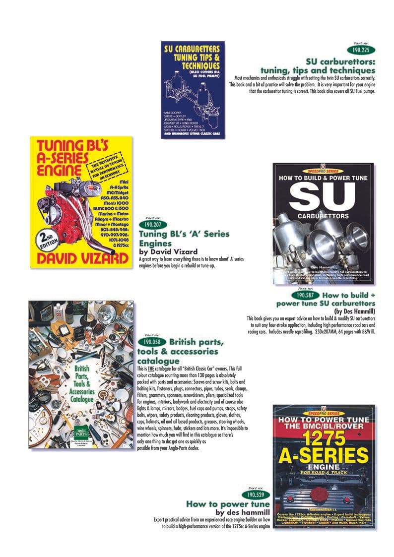 Manuals - Catalogi - Boeken & persoonlijke accessoires - Austin Healey 100-4/6 & 3000 1953-1968 - Manuals - 1