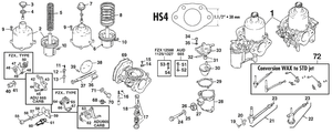 Vergaser - Austin-Healey Sprite 1964-80 - Austin-Healey ersatzteile - HS4 Carburettor