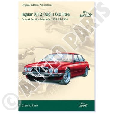 CD ROM XJ12 1993-94 - Jaguar MKII, 240-340 / Daimler V8 1959-'69