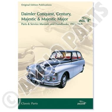 CD ROM DAIMLER 53-68 - Jaguar MKII, 240-340 / Daimler V8 1959-'69