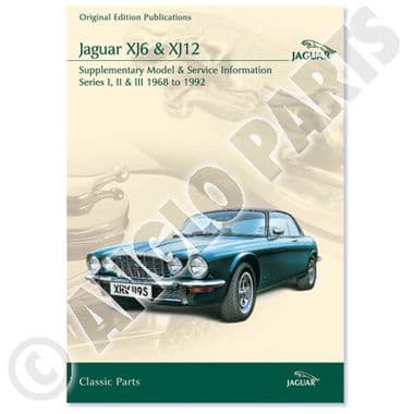 CD ROM XJ SUPPLEMNT - Jaguar MKII, 240-340 / Daimler V8 1959-'69