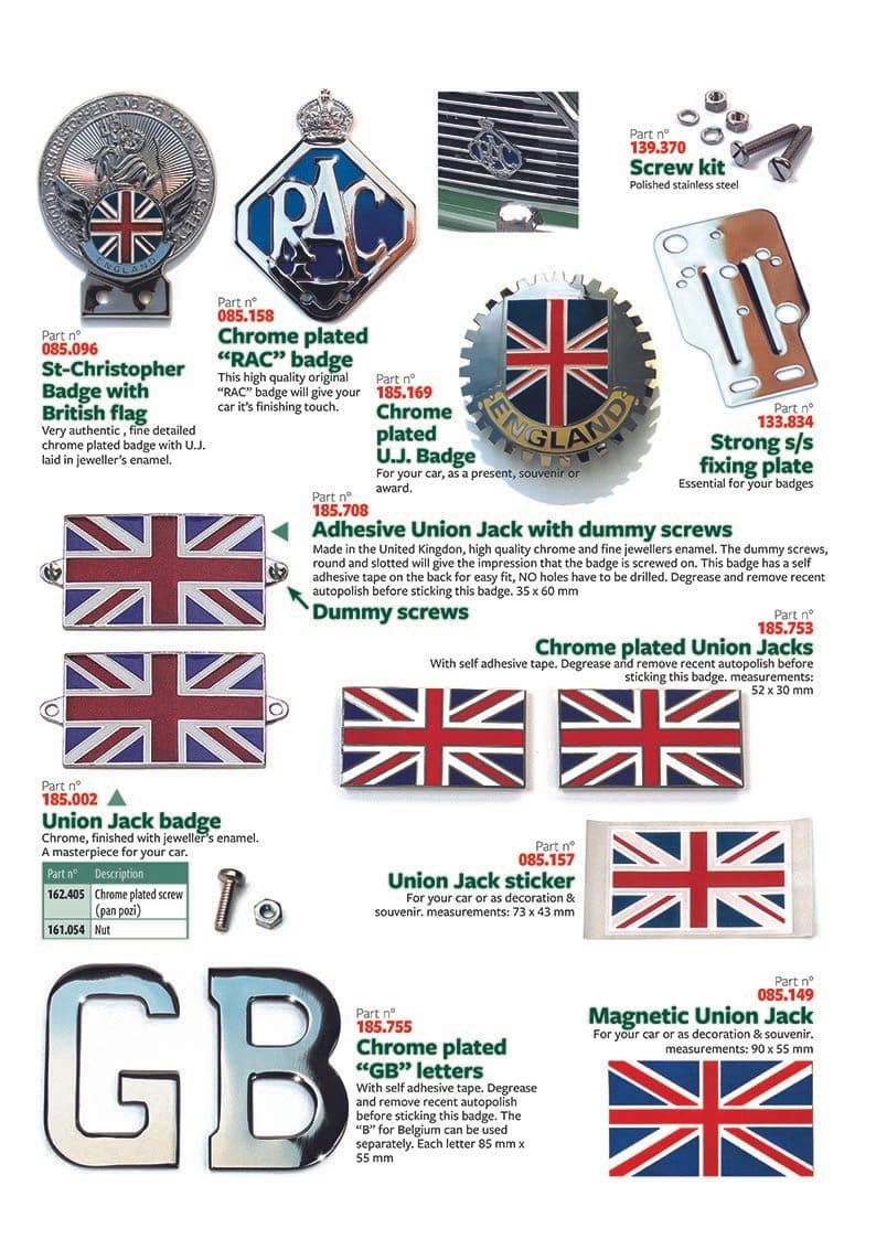 Mini 1969-2000 - Stickers | Webshop Anglo Parts - 1