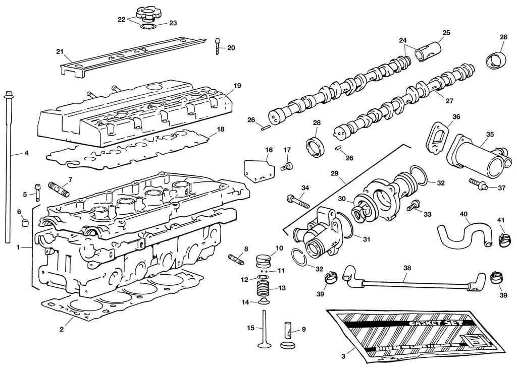 MGF-TF 1996-2005 - Cylinder head bolts | Webshop Anglo Parts - Cylinderhead - 1