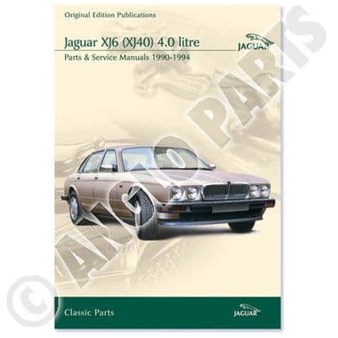CD ROM XJ40 4L 90-94 - Jaguar MKII, 240-340 / Daimler V8 1959-'69