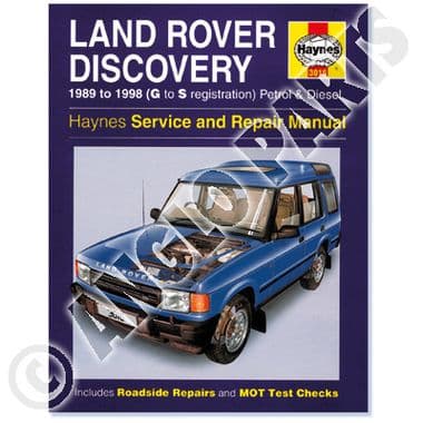 HAYNES SERVICE & REPAIR : LAND ROVER DISCOVERY (1989-1998) - Land Rover Defender 90-110 1984-2006