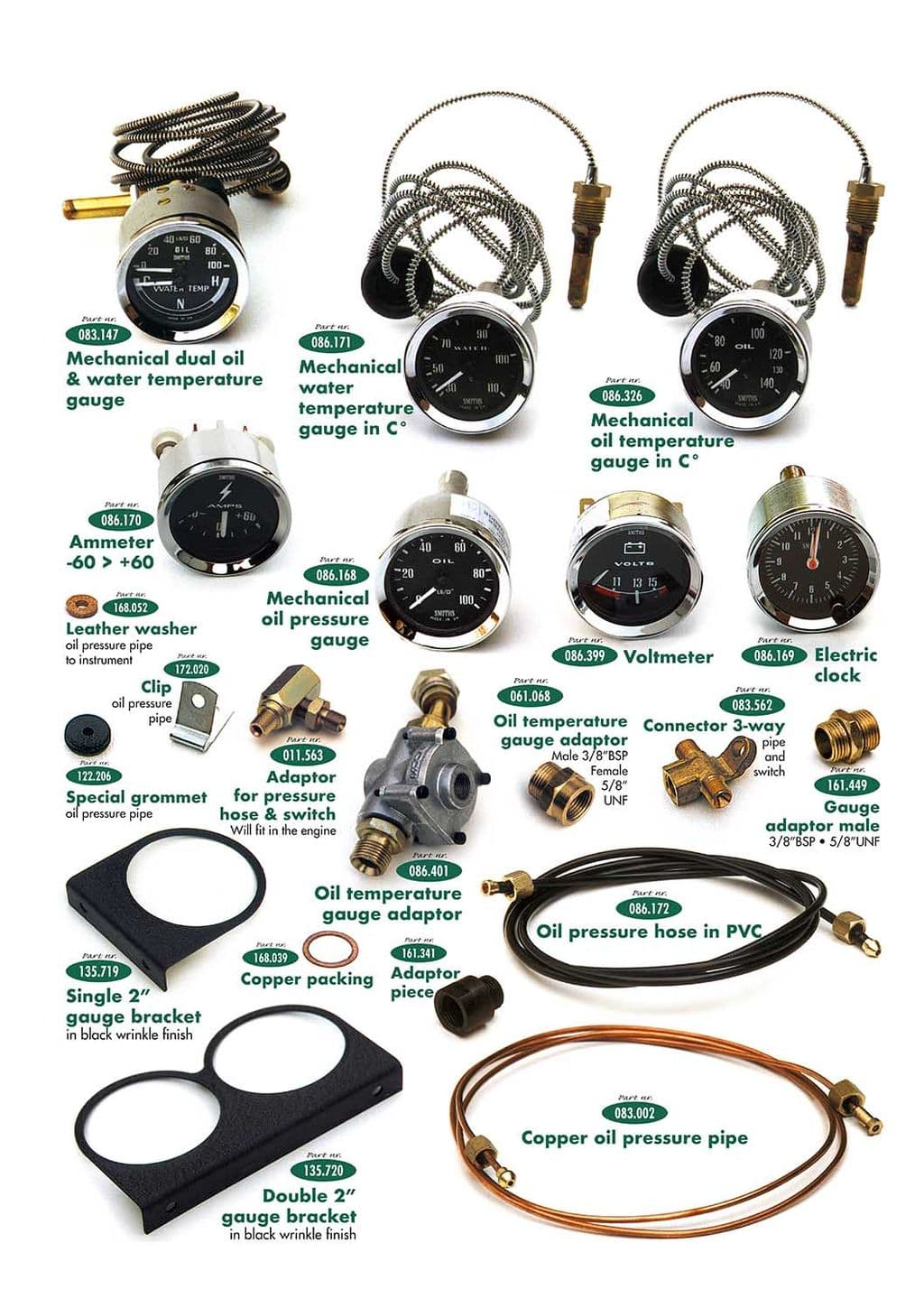 Instruments - Stylizacja wewnętrzna - Akcesoria I ulepszenia (tuning) - Triumph GT6 MKI-III 1966-1973 - Instruments - 1