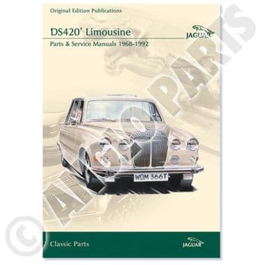 CD ROM DAIMLER DS420 - Jaguar MKII, 240-340 / Daimler V8 1959-'69