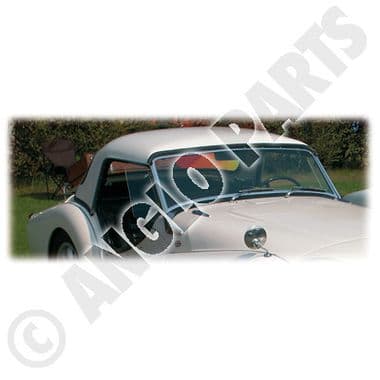 HARD TOP, REPRO, BLACK / TR2-3A - Triumph TR2-3-3A-4-4A 1953-1967