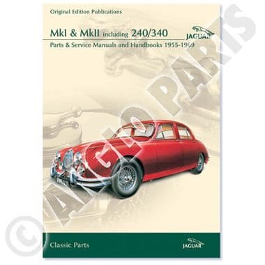 CD ROM MK1+2+240+340 - Jaguar MKII, 240-340 / Daimler V8 1959-'69
