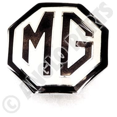 BADGE-GRILL BLACK/WHITE MGTF&A | Webshop Anglo Parts