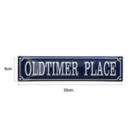 OLDTIMER PLACE EMAILLE 33X8 - 285.966 | Webshop Anglo Parts