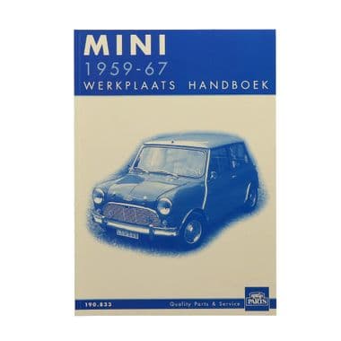 WERKPLAATS HANDBOEK / MINI 1959-1967 - Mini 1969-2000