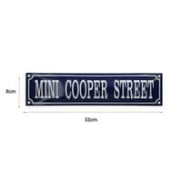 MINI COOPER STREET EMAILLE 33X8 - 285.958