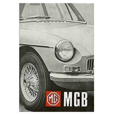 MGB GT US DRIVERS HANDBOOK - MGB 1962-1980
