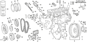 partes externas de motor - Austin-Healey Sprite 1964-80 - Austin-Healey piezas de repuesto - Timing 1098/1275