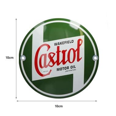 CASTROL WAKEFIELD EMAILLE SMALL | Webshop Anglo Parts