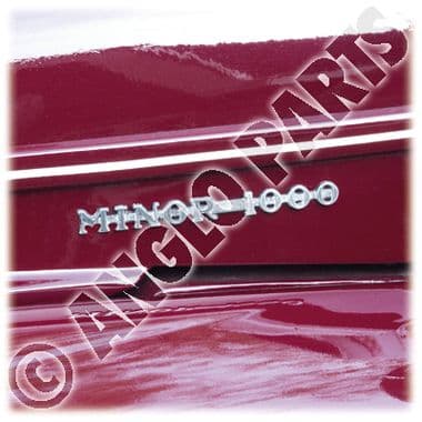 NAMEPLATE / MORRIS MINOR 1000 - Morris Minor 1956-1971