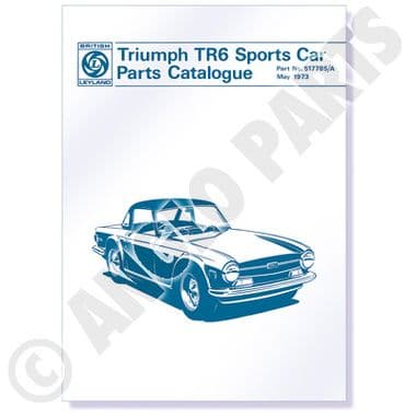 PARTS CAT.TR6,pub'73 - Triumph TR5-250-6 1967-'76