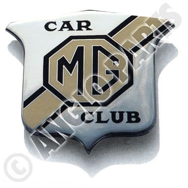 BADGE,MG CAR CLUB | Webshop Anglo Parts