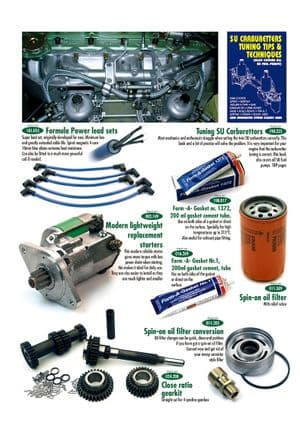 Motor tuning - MGC 1967-1969 - MG reserveonderdelen - Engine improvements