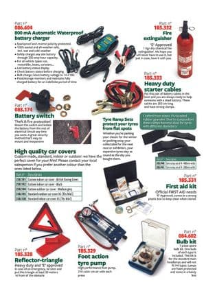 Practical accesories | Webshop Anglo Parts