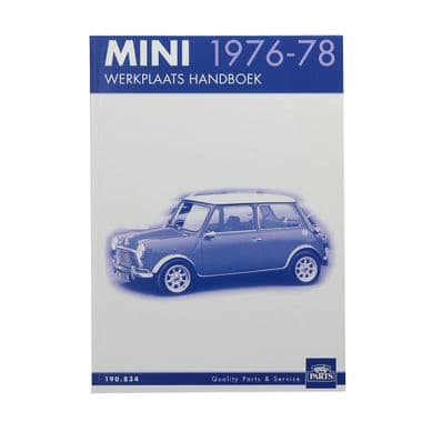 WERKPLAATS HANDBOEK / MINI 1976-1978 - Mini 1969-2000