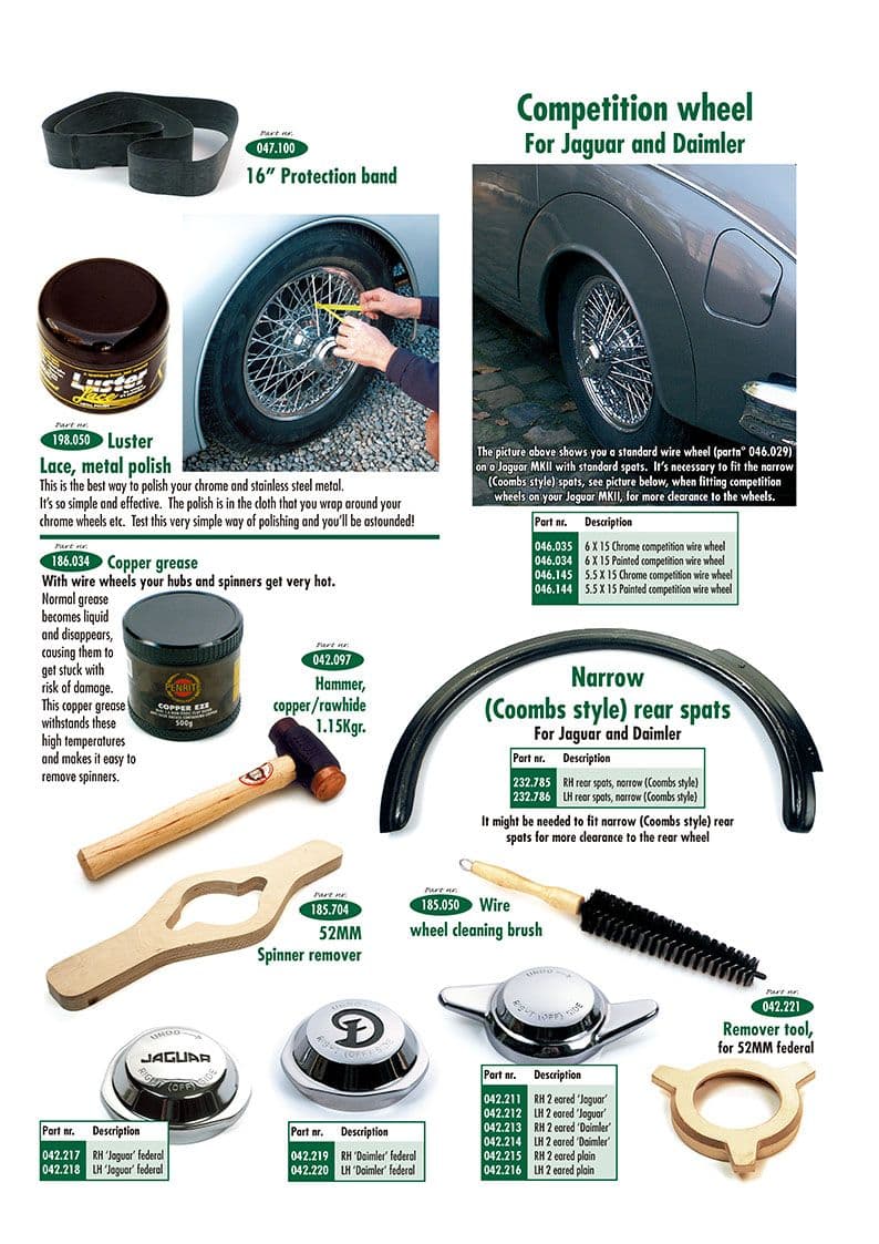 Wheels competition - Exterior Styling - Accesories & tuning - Jaguar MKII, 240-340 / Daimler V8 1959-'69 - Wheels competition - 1