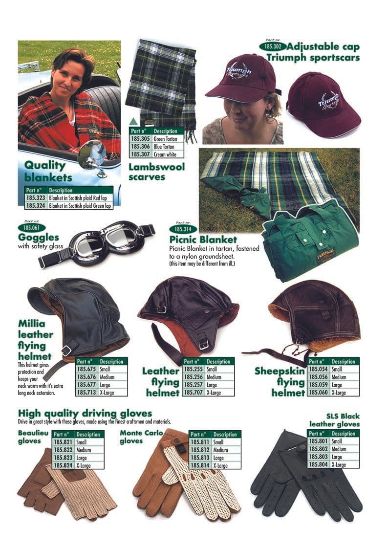 Drivers accessories - Hats & gloves - Books & Driver accessories - MGF-TF 1996-2005 - Drivers accessories - 1