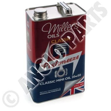 MILLERS CLASSIC MINI 20W50 (5L) | Webshop Anglo Parts