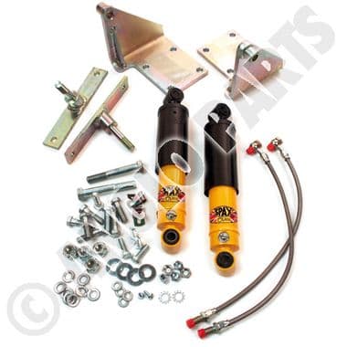 SPAX : SHOCK ABSORBER, CONVERSION KIT, FRONT, TELESCOPIC / MGB - MGB 1962-1980