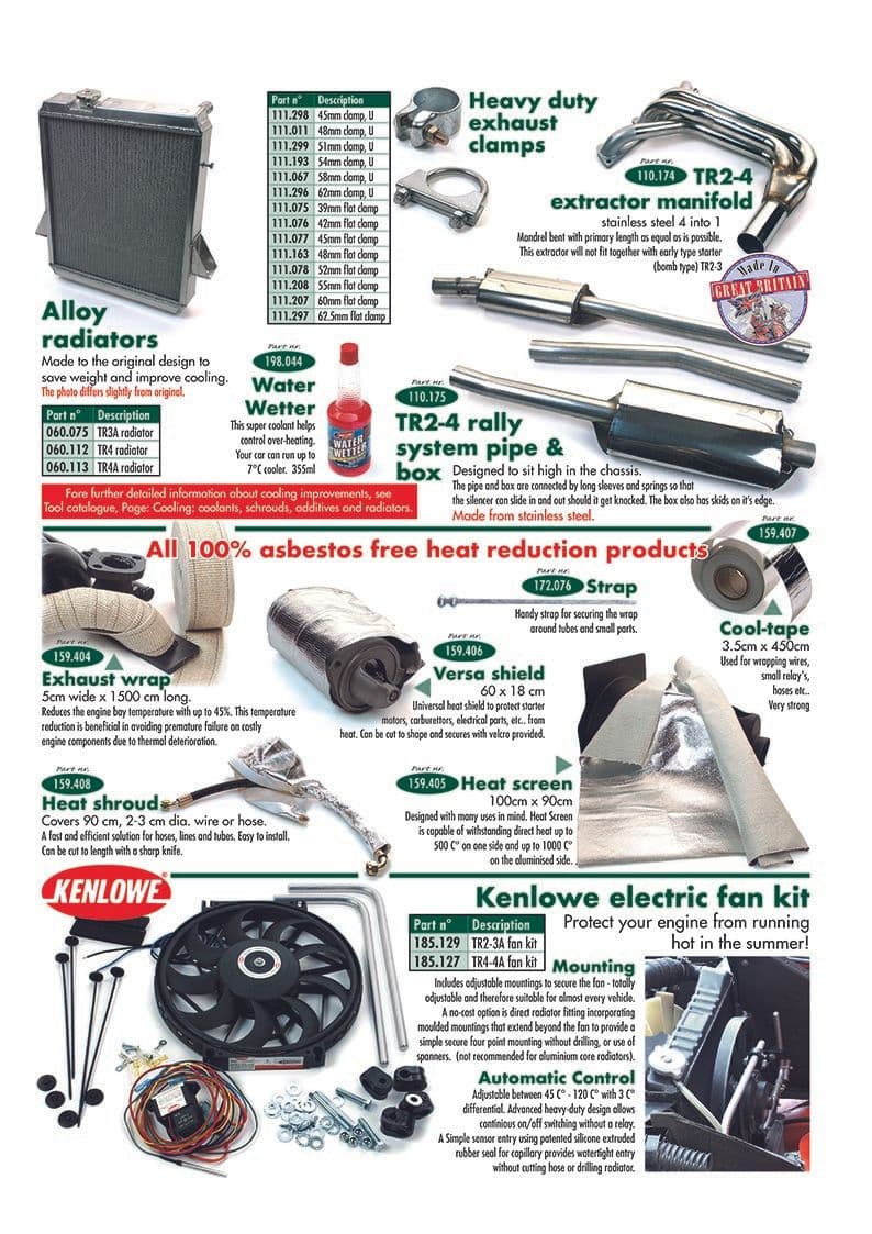 Exhausts & cooling products - Sport Exhaust - Exhaust & Emission systems - MGB 1962-1980 - Exhausts & cooling products - 1
