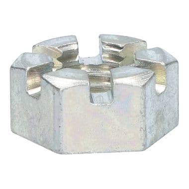 3/8UNF SLOTTED HEX NUT ZINC | Webshop Anglo Parts