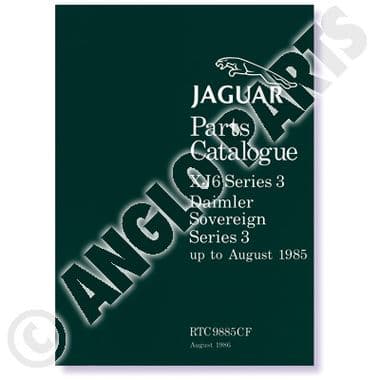 JAG XJ6 S3 PARTS CATALOGUE | Webshop Anglo Parts