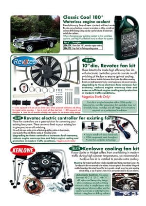 Cooling upgrade - MGA 1955-1962 - MG 予備部品 - Cooling improvements