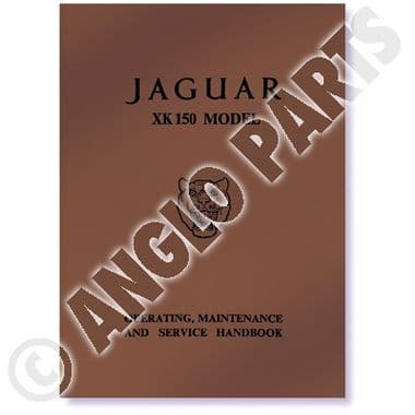 JAG XK150 HANDBOOK | Webshop Anglo Parts