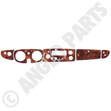 WALNUT DASH COVER, LHD / MGB-68 | Webshop Anglo Parts