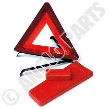 WARNING TRIANGLE,RED | Webshop Anglo Parts