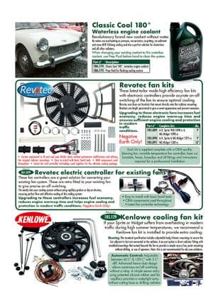 Engine cooling upgrade - Austin-Healey Sprite 1964-80 - Austin-Healey spare parts - Cooling improvements