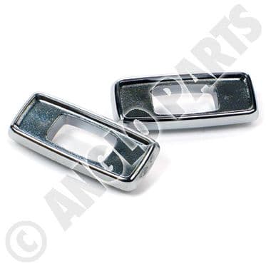 PAIR LOCK COVERS - Mini 1969-2000 | Webshop Anglo Parts