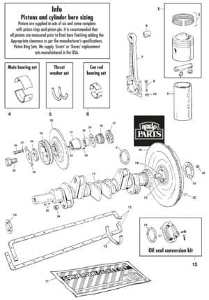 Piston, crankshaft & bearings | Webshop Anglo Parts