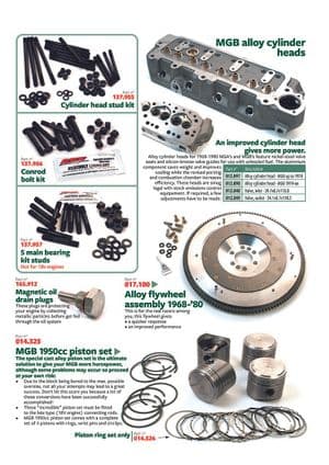 preparacion de motor - MGB 1962-1980 - MG piezas de repuesto - Engine tuning