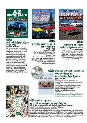 Books - MG Midget 1958-1964 - MG 予備部品 - Books