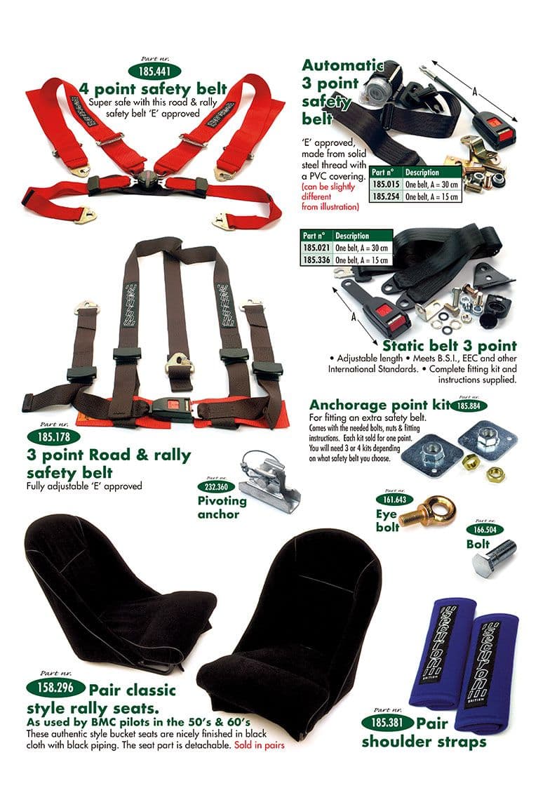 Competition & safety parts - Seats & components - Interior - Jaguar XJS - Competition & safety parts - 1