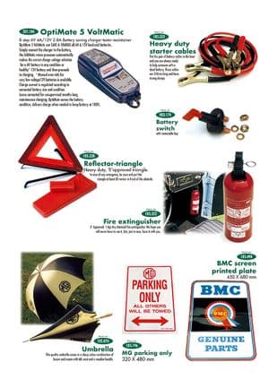 Safety parts - MGTC 1945-1949 - MG 予備部品 - Car accessories